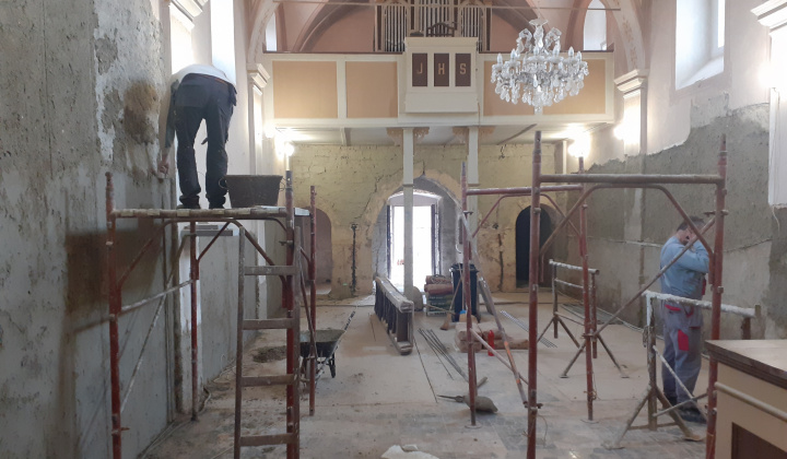 Rekonštrukcia rímskokatolíckeho kostola v obci