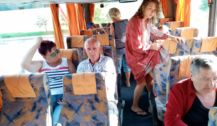 Kúpanie na termálnom kúpalisku Dolná Strehová august 2021