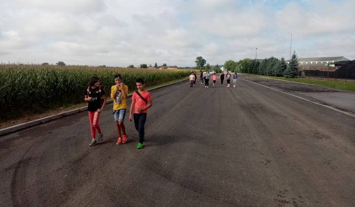 Vychádzka na miestny rybník