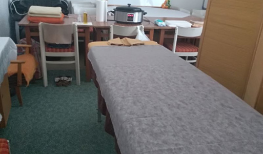 SA - Prevencia a rehabilitácia dospelých V komunitnom centre sa uskutočňujú pravidelné masáže 2x v mesiaci. 
